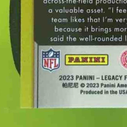 2023 Legacy Trenton Simpson Premium Edition Diamond Mini 5/5 #184 RC Tigers