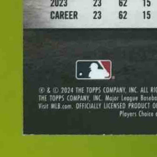 2024 Topps Stadium Club Evan Carter Chrome #208 RC Texas Rangers