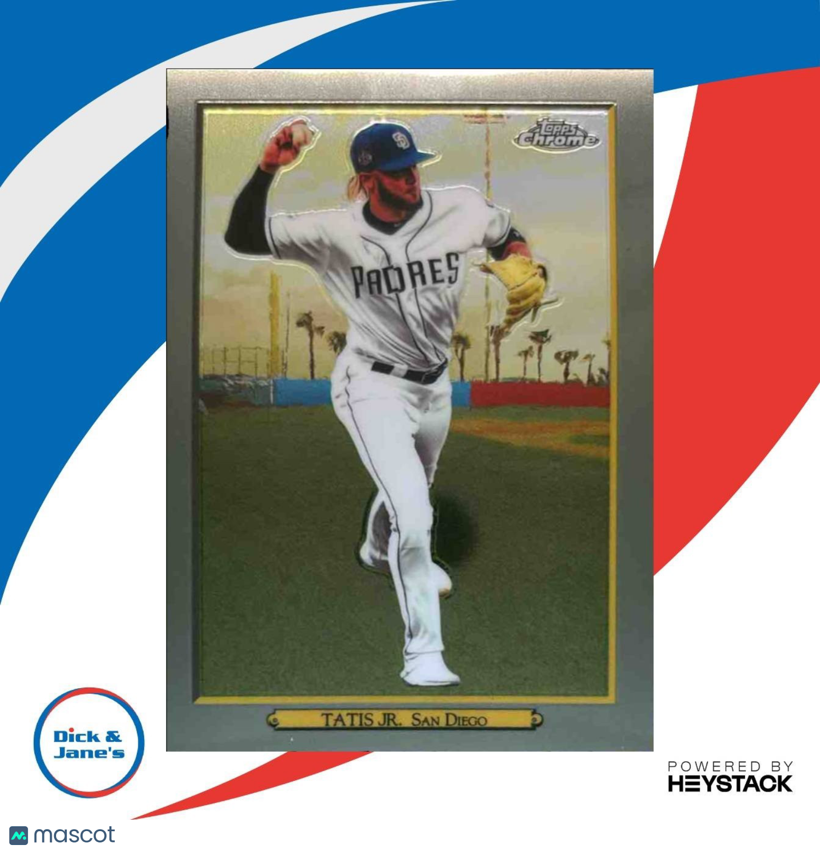 2020 Topps Fernando Tatis Jr. Turkey Red Chrome Series 1 #TRC-76 Padres