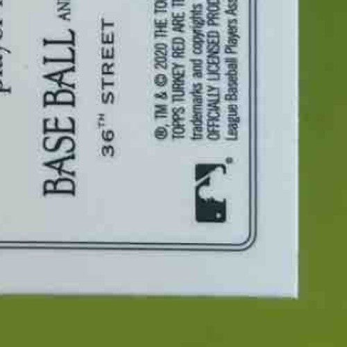2020 Topps Fernando Tatis Jr. Turkey Red Chrome Series 1 #TRC-76 Padres