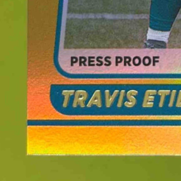 2021 Donruss Travis Etienne Jr. Press Proof Premium #258 RC Jaguars