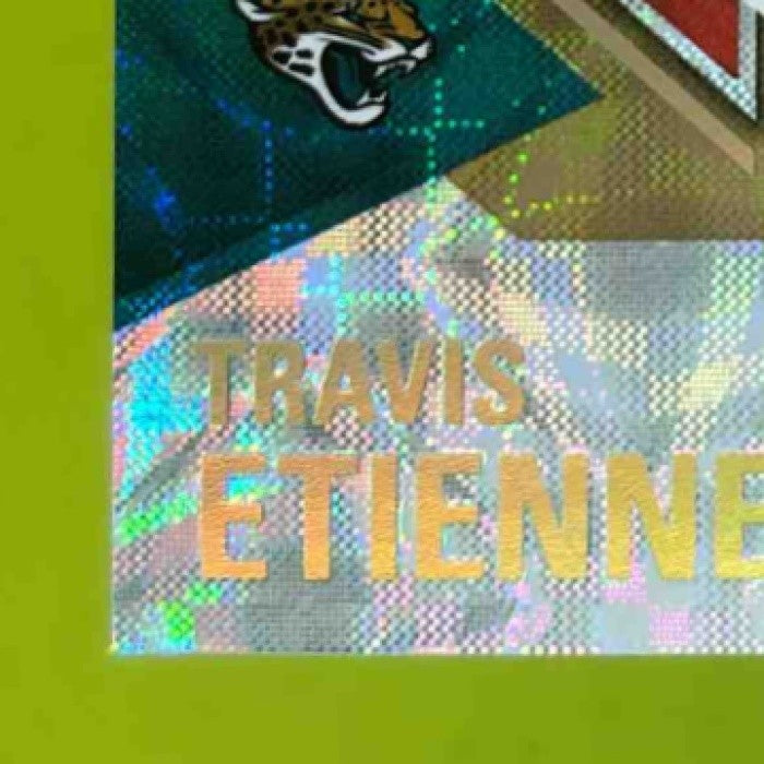2021 Donruss Elite Travis Etienne Jr. Gold 5/10 #191 RC Jacksonville Jaguars