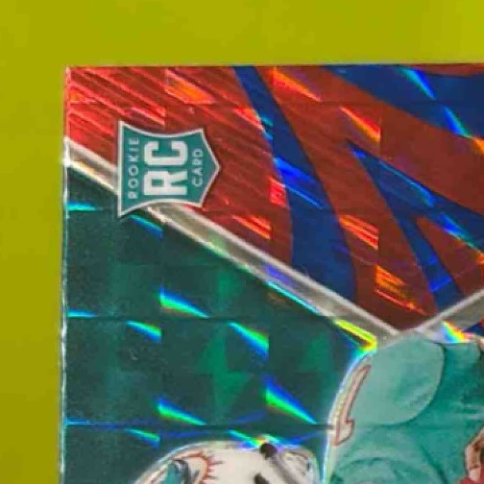 2020 Panini Mosaic Tua Tagovailoa Prizm Red #203 RC Miami Dolphins