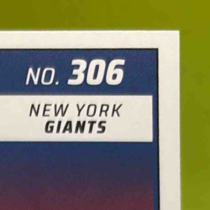2024 Panini Score Malik Nabers #306 RC New York Giants