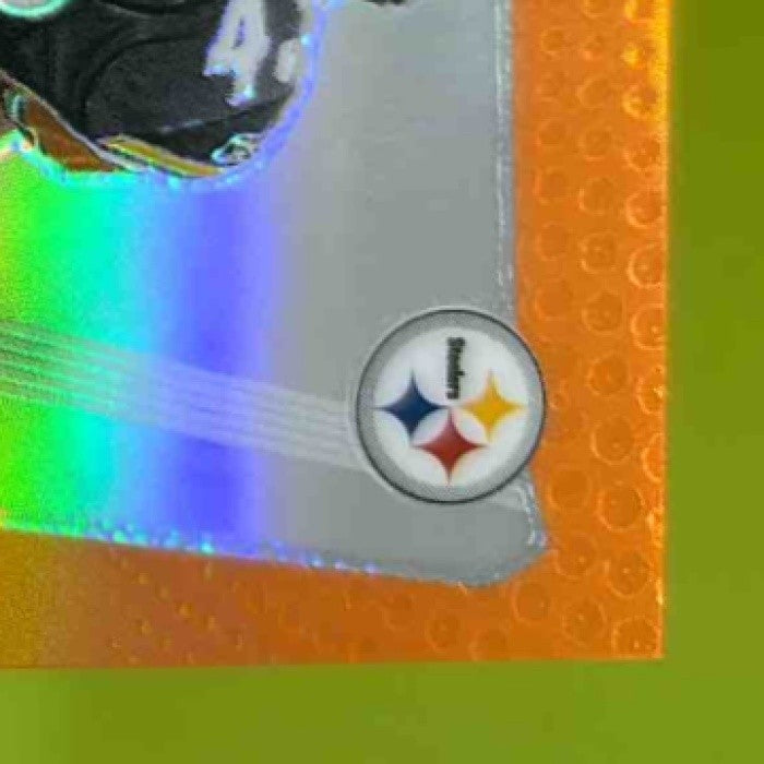 2024 Panini Prizm Deca Troy Polamalu Orange 20/49 #246 Pittsburgh Steelers