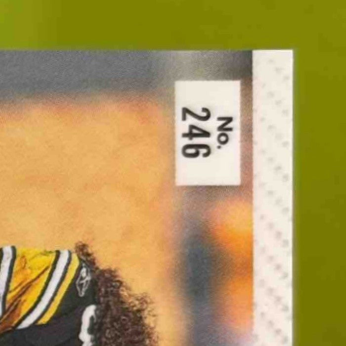 2024 Panini Prizm Deca Troy Polamalu Orange 20/49 #246 Pittsburgh Steelers