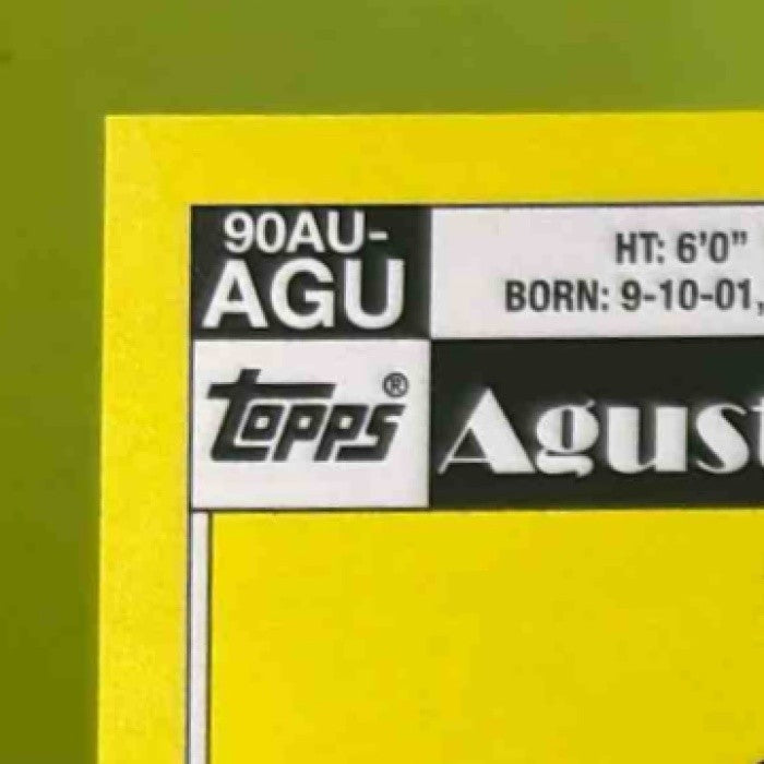 2025 Topps Update Agustin Ramirez 1990 Auto #90AU-AGU RC Miami Marlins