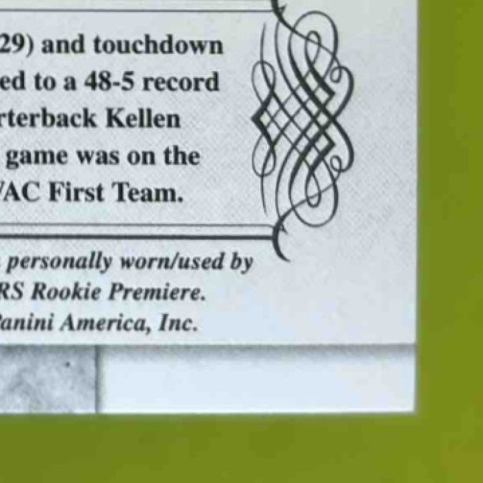 2011 Panini Plates & Patches Austin Pettis /499 #225 RC Auto St. Louis Rams