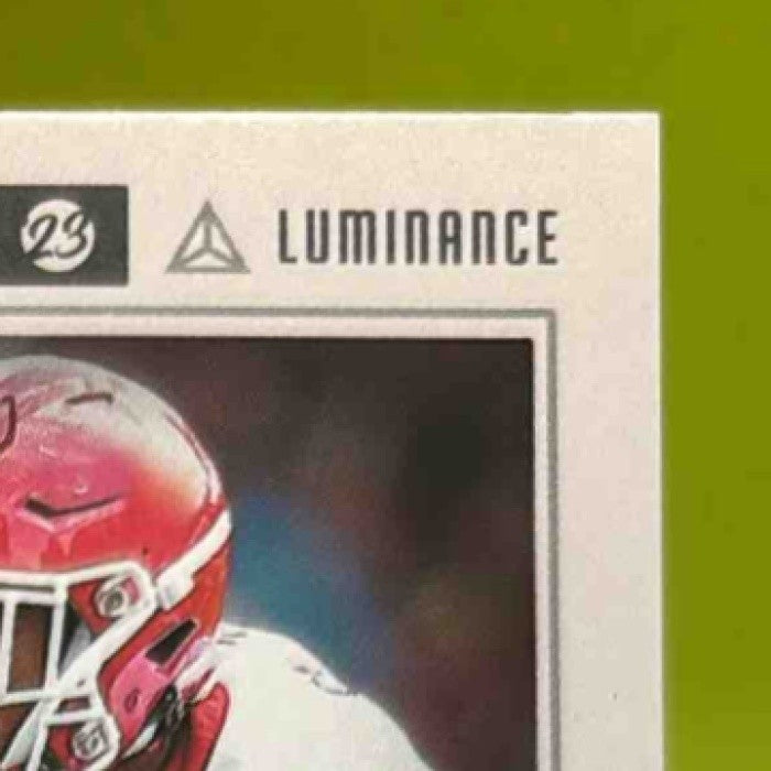2023 Panini Luminance Nolan Smith Auto Gold /100 #161 RC Philadelphia Eagles