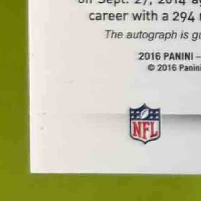 2016 Panini Prime Signatures Nelson Spruce Blue /25 #227 RC Auto