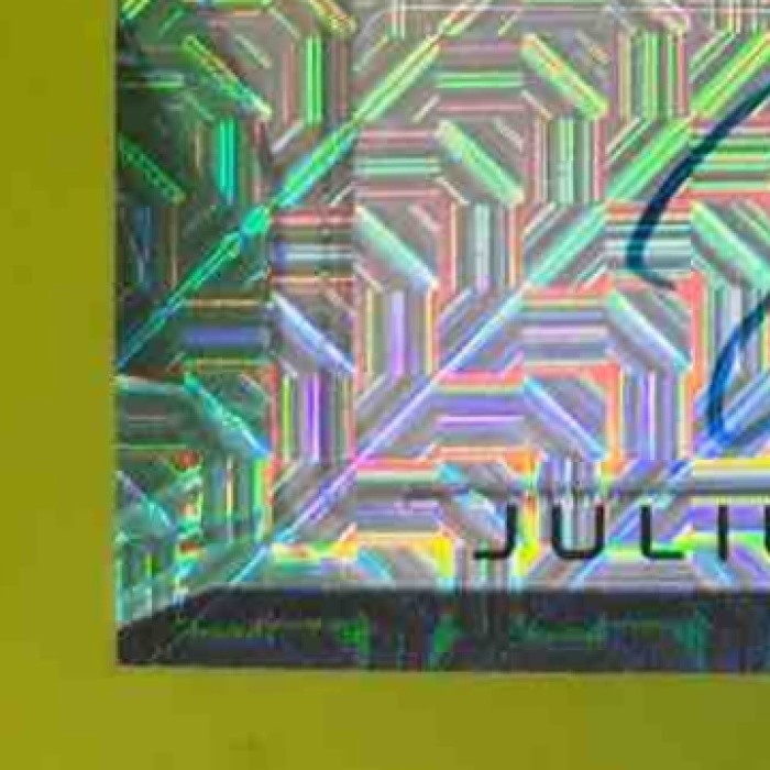 2015 Panini Spectra Julius Thomas Signatures Neon Green 8/25 Jaguars