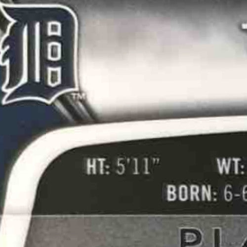 2012 Bowman Platinum Tyler Collins Prospect Auto Green /399 Detroit Tigers