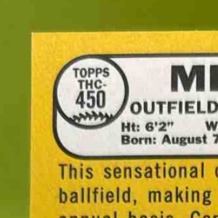 2017 Topps Heritage Mike Trout Chrome Purple Refractor THC-450 Angels