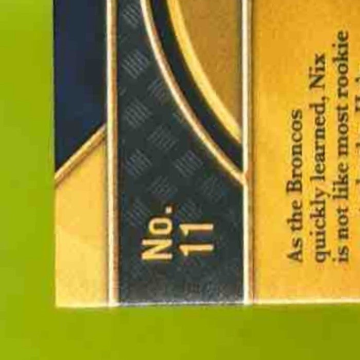 2024 Panini Gold Standard Bo Nix CASE HIT Double Eagle 15/24 RC Denver Broncos
