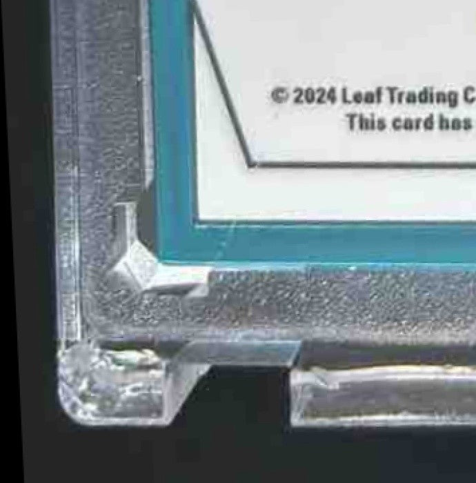2024 Leaf Decadence Michael Phelps Turquoise Auto 2/10 # Water Color Match? Gold