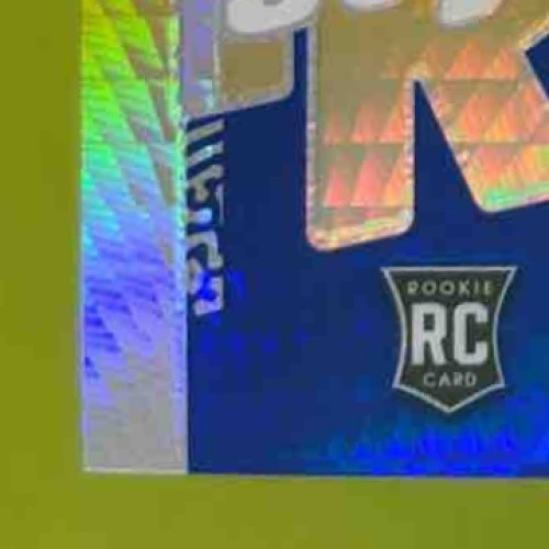 2023 Donruss Optic Jayden Reed First Year Fresh Blue Hyper MEM RC Packers