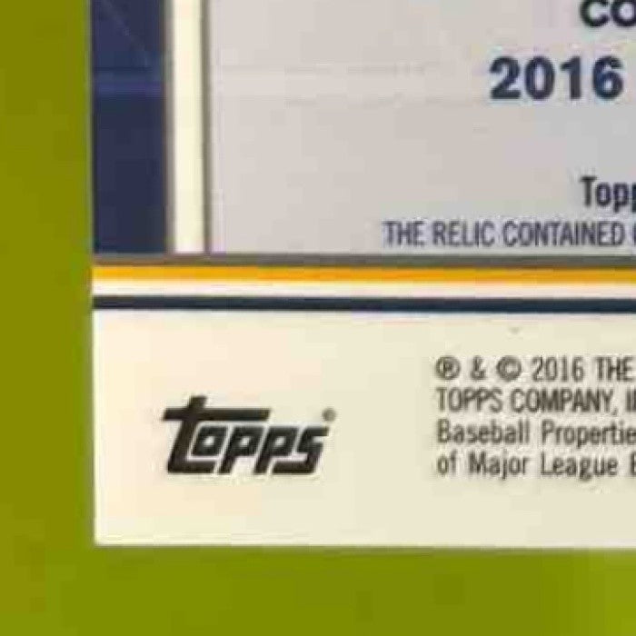 2016 Topps Update Mike Trout All Star Stitches #ASTIT-MTR MEM Los Angeles Angels