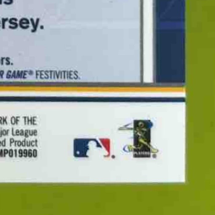 2016 Topps Update Mike Trout All Star Stitches #ASTIT-MTR MEM Los Angeles Angels