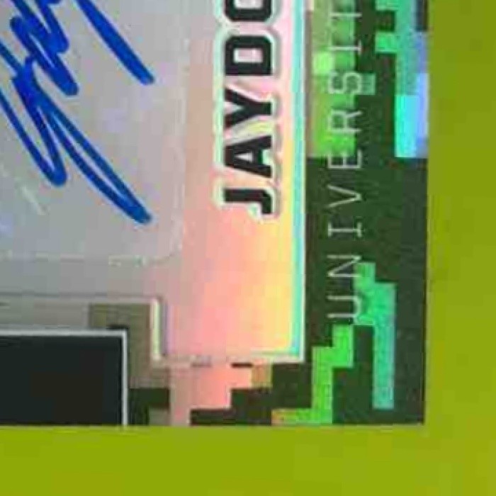 2016 Panini Prizm Collegiate Jaydon Mickens Auto Camo /199 #185 Huskies