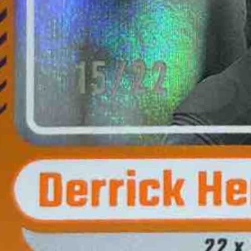 2024 Panini Donruss Derrick Henry Jersey Number /22 #72 Baltimore Ravens