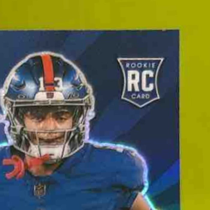 2023 Contenders Optic Jalin Hyatt Rookie Patch Auto /75 MEM RC New York Giants