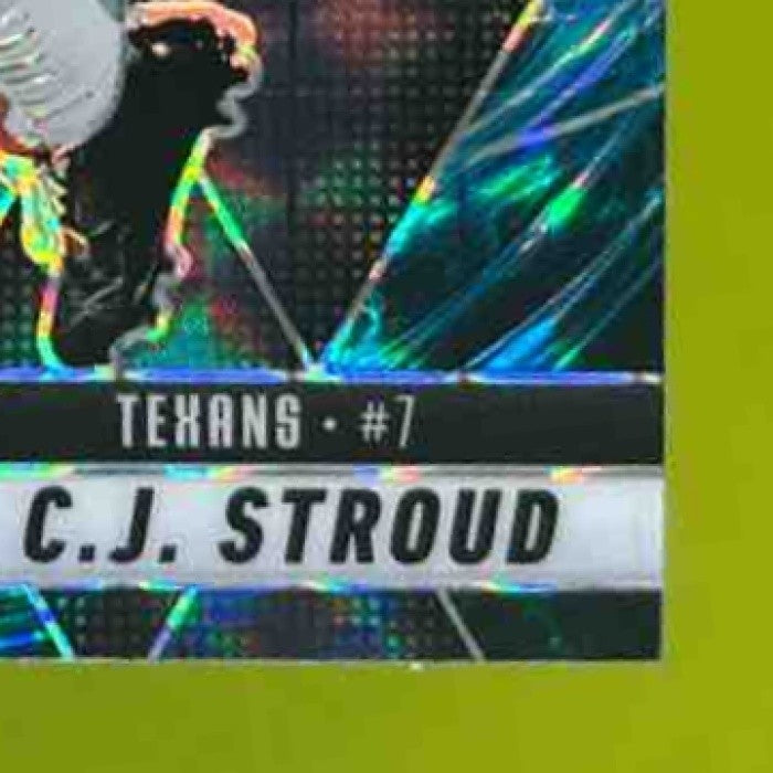 2025 Panini Mosaic C.J. Stroud Genesis Prizm #71 Houston Texans