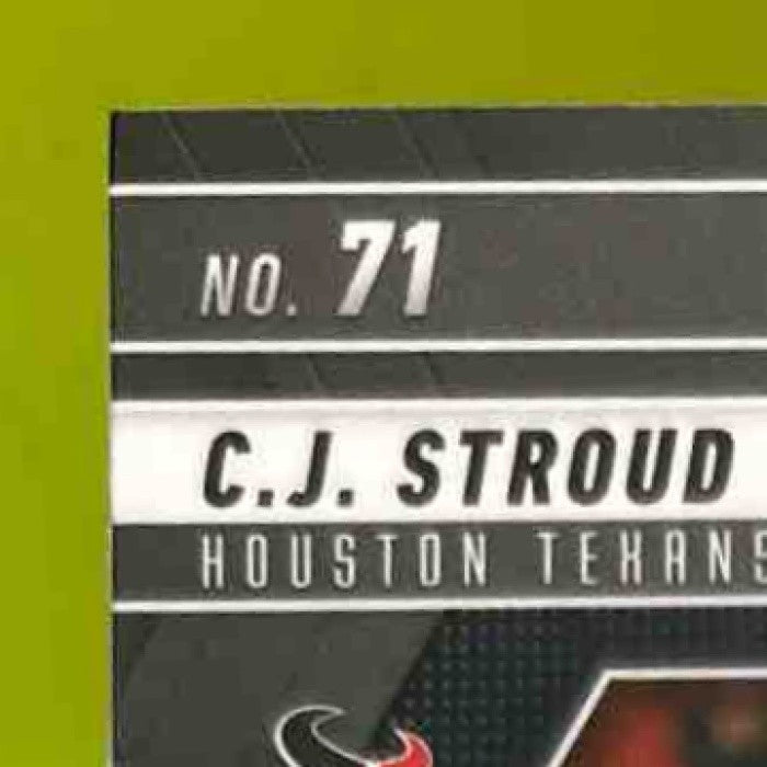2025 Panini Mosaic C.J. Stroud Genesis Prizm #71 Houston Texans