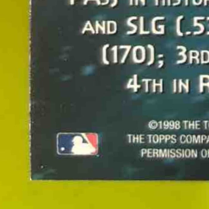 1998 Topps Stars Alex Rodriguez Galaxy Gold /50 WOW! RARE! #G8 Seattle Mariners