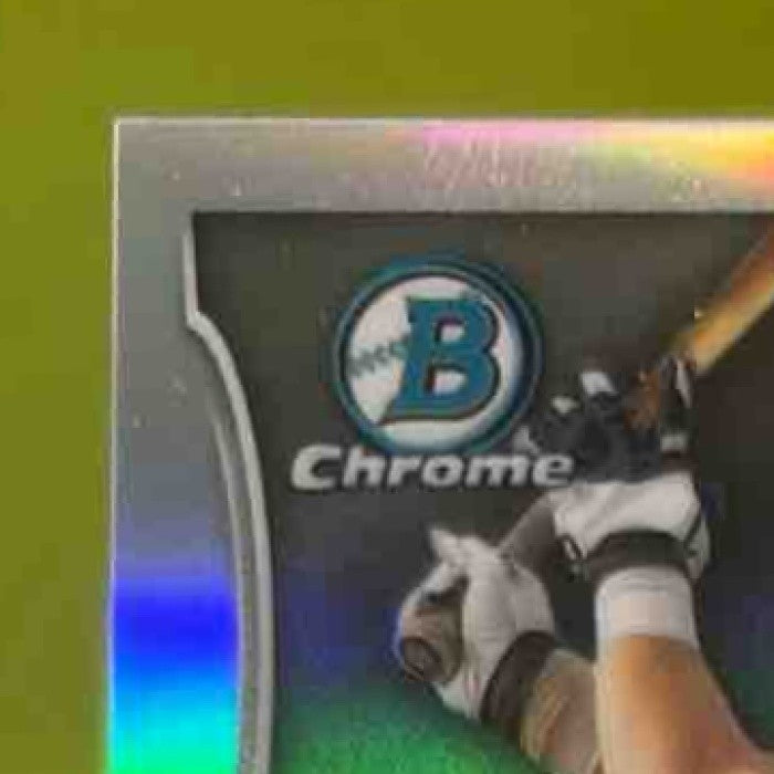 2014 Bowman Draft Derek Fisher Chrome Pick Auto Refractor #BCA-DF Houston Astros