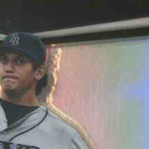 2012 Bowman Platinum Mikie Mahtook Prospect Auto #AP-MM Tampa Bay Rays