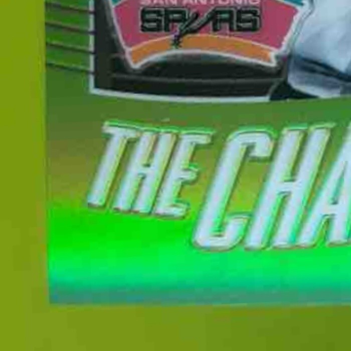 2017-18 Donruss Optic David Robinson The Champ is Here Lime Green /175 Spurs