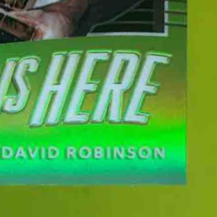 2017-18 Donruss Optic David Robinson The Champ is Here Lime Green /175 Spurs