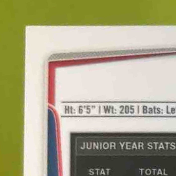 2014 Bowman Draft Bradley Zimmer Chrome Pick Auto Refractor Cleveland Indians