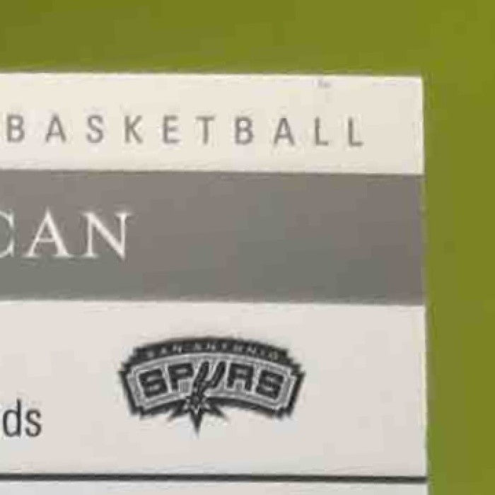 2006-07 Bowman Elevation Tim Duncan Power Brokers Relics Dual /79 MEM Spurs