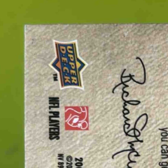 2008 SP Authentic Eddie Royal Rookie Leatherheads Auto /150 RC Denver Broncos