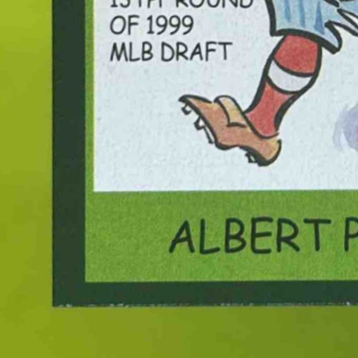 2009 Upper Deck Goudey Albert Pujols Mini Green Back #270 St. Louis Cardinals