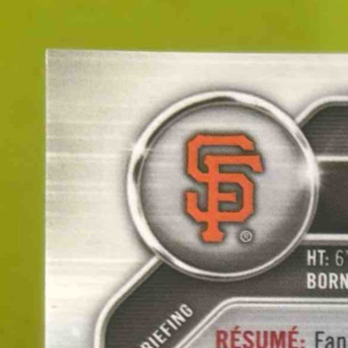 2019 Bowman Chrome Melvin Adon Auto #CPA-MA 1st Prospect San Francisco Giants