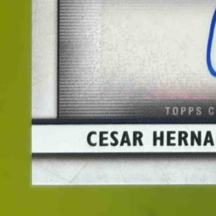 2020 Topps Cesar Hernandez Baseball Stars Auto #BSA-CH Philadelphia Phillies
