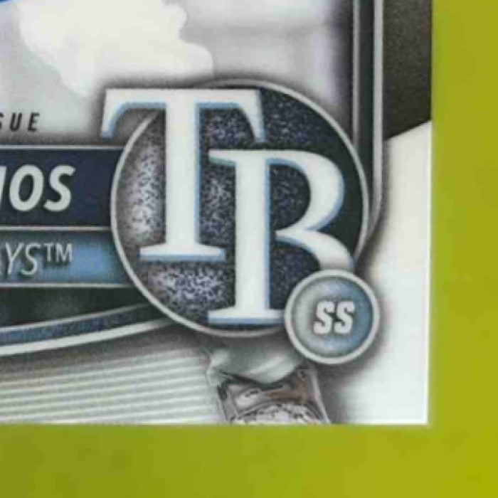 2025 Bowman Gregory Barrios Chrome Auto #CPA-GB 1st Prospect Tampa Bay Rays