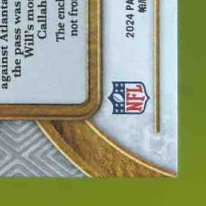 2024 Panini Gold Standard Will Levis White Memoribilia /299 MEM Tennessee Titans