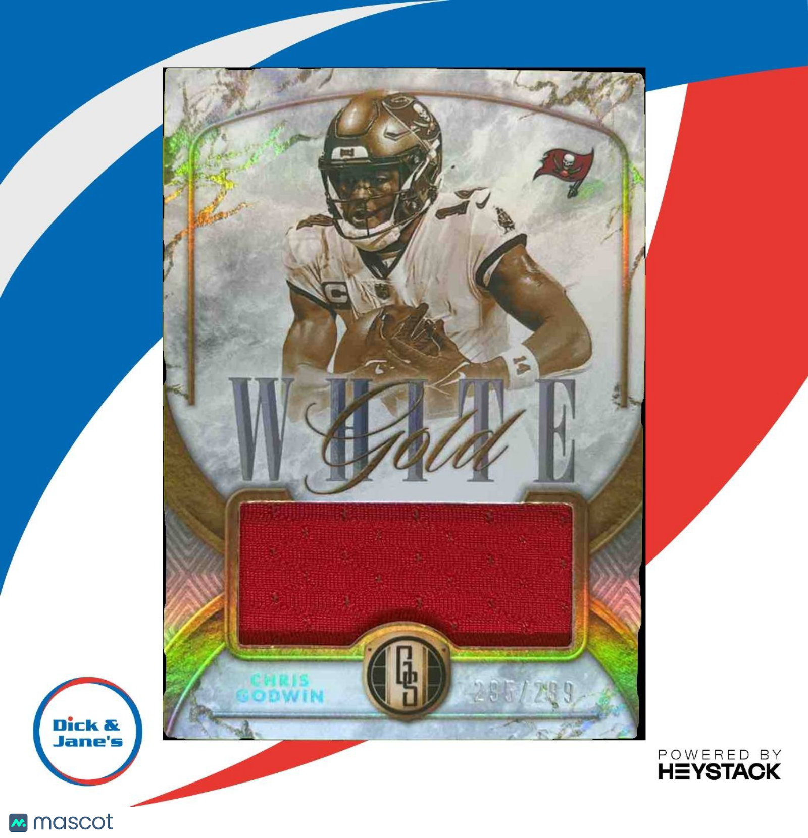 2024 Panini Gold Standard Chris Godwin White Memoribilia /299 MEM Buccaneers