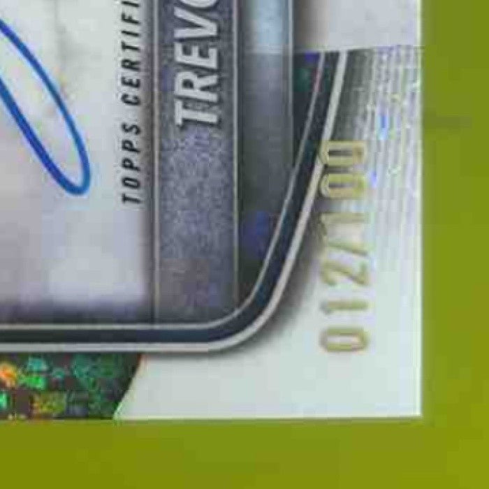 2025 Bowman Chrome Trevor Harrison Auto Mini Diamonds /100 1st Prospect Rays