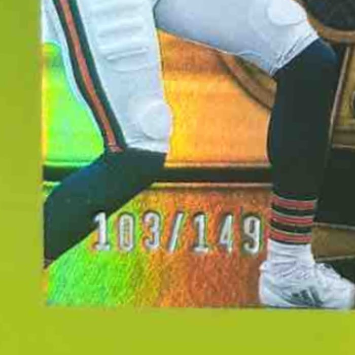 2024 Panini Gold Standard Rome Odunze Rookie Dual Jersey Auto /149 MEM RC Bears