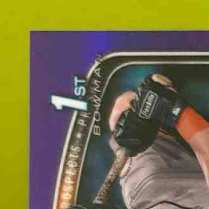 2025 Bowman Chrome Robert Hipwell Auto Purple /250 1st Prospect Giants