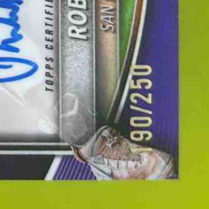 2025 Bowman Chrome Robert Hipwell Auto Purple /250 1st Prospect Giants