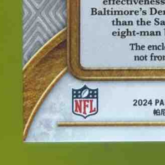 2024 Panini Gold Standard Alvin Kamara White Memoribilia /299 MEM Saints