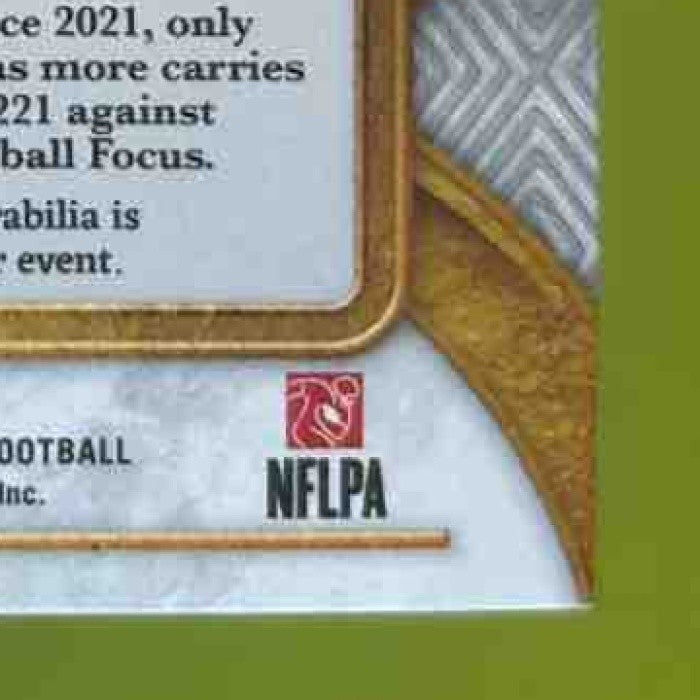 2024 Panini Gold Standard Alvin Kamara White Memoribilia /299 MEM Saints