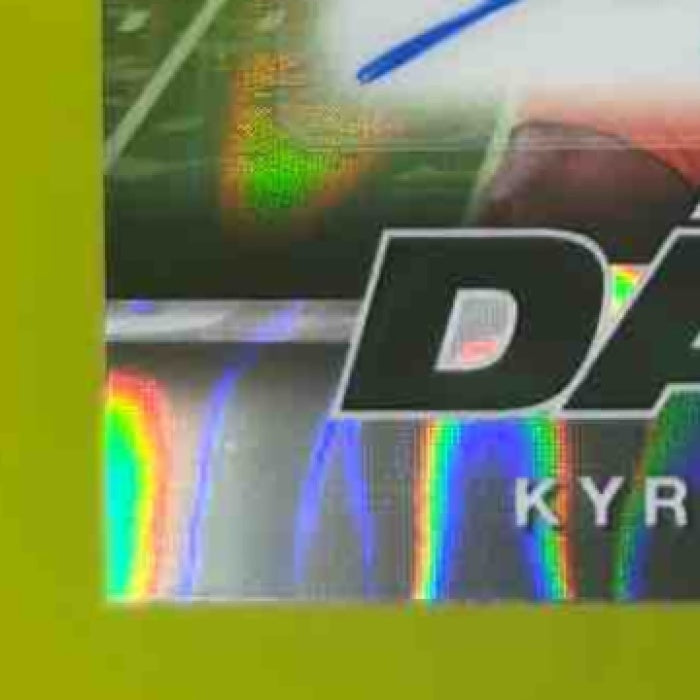 2025 Leaf Football Nation Kyron Drones A New Dawn Auto Prismatic Silver /15