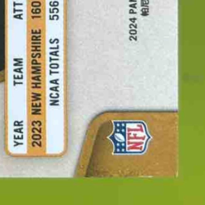 2024 Panini Gold Standard Dylan Laube White 4/65 #183 RC Las Vegas Raiders