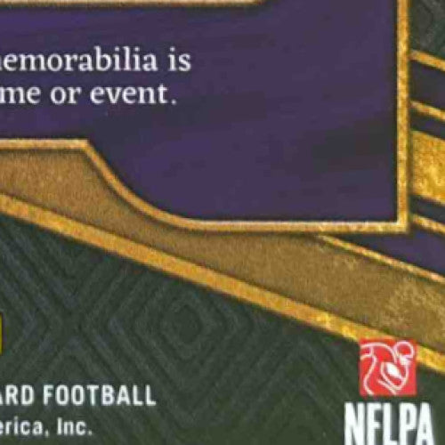 2024 Panini Gold Standard J.J. McCarthy Newly Minted Patch /499 MEM RC Vikings